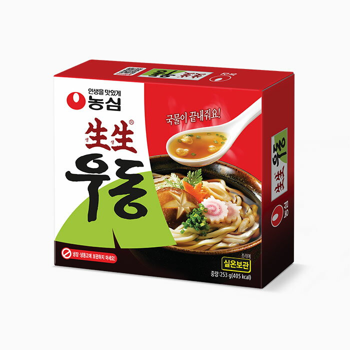 【農心】　生生うどん　253g　　【韓国食品・ラーメン】のサムネイル