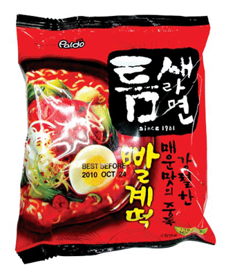 ★送料無料★【パルド】パルゲトックラーメン120gx40個(1BOX) 韓国ラーメン インスタントラーメン 袋ラーメン 辛いラーメン 激辛ラーメン