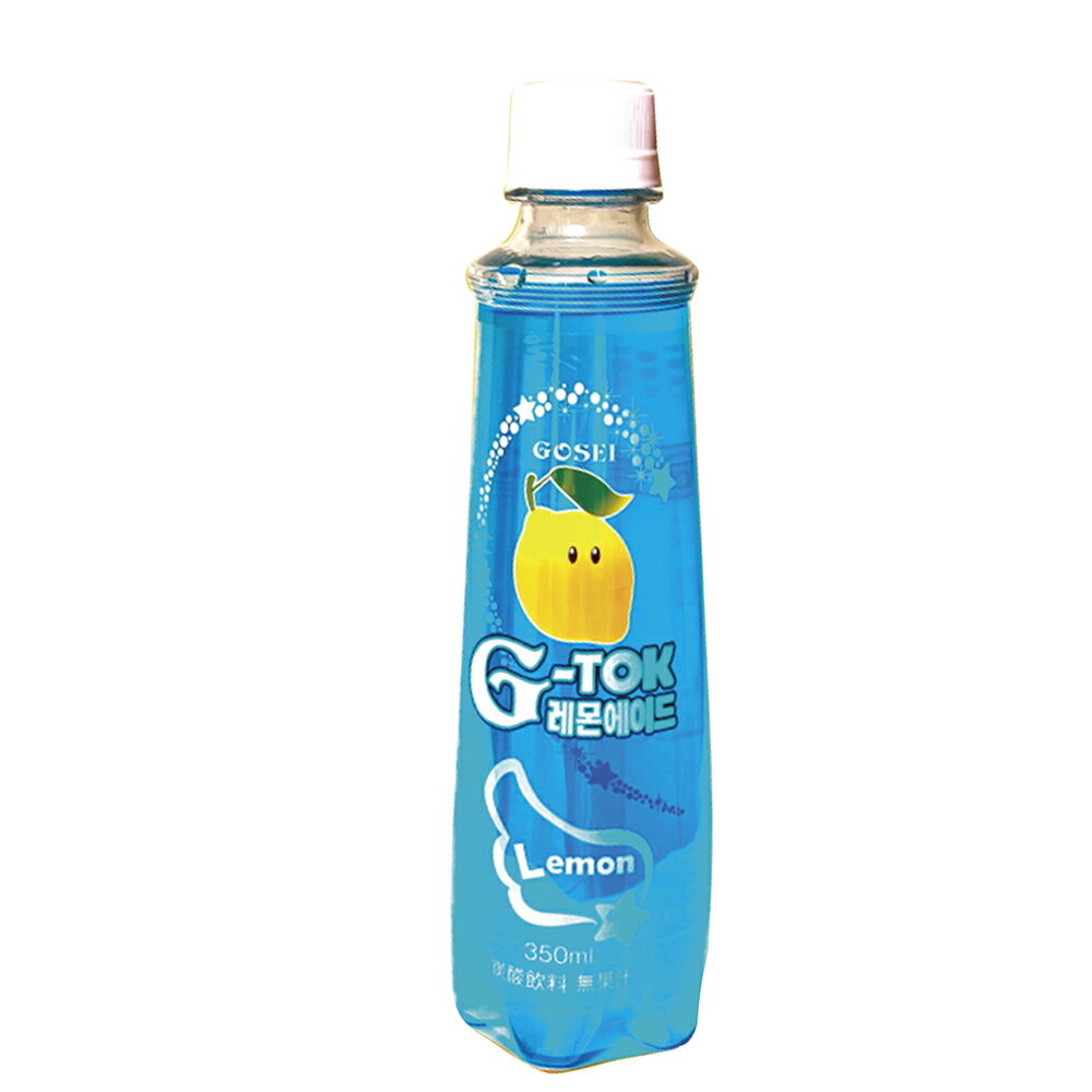 G-TOK　ブルーレモンエイド　350ml《韓国飲み物 韓国飲料 韓国飲み料 韓国ジュース 韓国ドリンク 韓国ソフトドリンク 炭酸飲料 レモンエード レモンエイド》