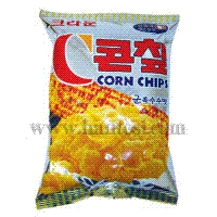 【クラウン】コーンチップ　70g　《韓国お菓子 韓国スナック 韓国デザート 甘くないお菓子 甘辛お菓子 しょっぱい コーンチップス 辛くない》