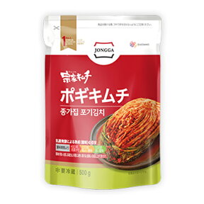 【宗家】白菜キムチ　500g　★クール便選択対象商品★　《韓国食品 韓国食材 韓国 食料品 食べ物 キムチ 韓国キムチ きむち 韓国産キムチ おつまみ 発酵キムチ 韓国グルメ 輸入 漬物 漬け物 おかず》