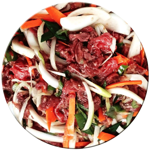 【自家製】屋台ポチャ BBQ・味付・牛プルコギ 1kg★クール便選択対象商品★ 【自家製】屋台ポチャ BBQ・味付・牛プルコギ 1kg★クール便選択対象商品★