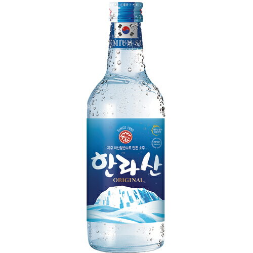 【ハンラサン】焼酎　360ml×20個(1BOX)　★1本当たり￥528(税込)　☆韓国お酒 韓国焼酎 韓国酒 韓国食品 韓国飲料 韓国飲み物 ソジュ 美味しい 韓国伝統焼酎