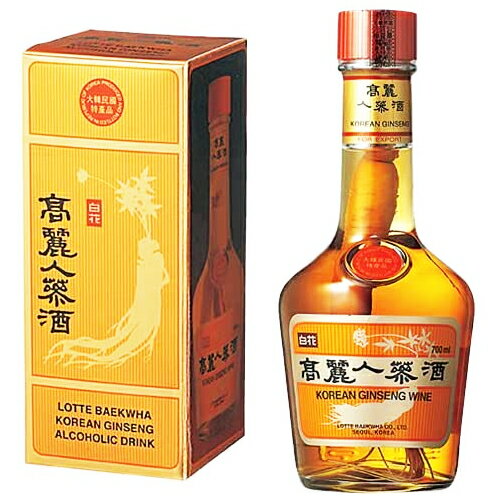 高麗人参酒　(35度)　700ml　《韓国食品 韓国食材 韓国料理 韓国お土産 韓国飲み物 酒 お酒 韓国酒 韓国お酒 伝統酒 …