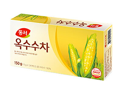 【東西食品】トウモロコシ茶(コーン茶)　10gx15T/Bx5個　★1個当たり￥324(税込)　☆韓国お茶 韓国食品 韓国食材 韓国飲み物 韓国飲料 韓国飲み料 韓国ジュース 韓国ドリンク 韓国ソフトドリンク 韓国お土産 敬老の日 コーン茶 粉末茶 トウモロコシ茶 オクスス茶