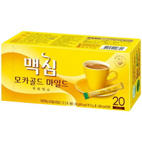 【マキシム・Maxim】モカゴールドコーヒーミックス　20包　《韓国食品 韓国食材 韓国料理 韓国食料品 韓国お茶 韓国飲み物 コーヒー 粉末コーヒー レトルトコーヒー》