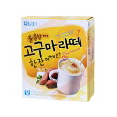 【ダムト】サツマイモラテ(18g×12包・ 粉末スティック) 韓国食品/粉末茶/健康茶/韓国茶/韓国お茶/さつまいも