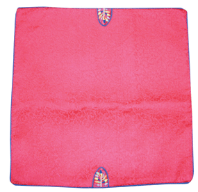 【韓国雑貨・座布団】座布団カバー　赤　50cm