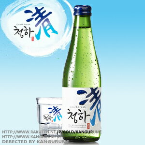 清河 チョンハ 焼酎300ml 韓国食品 韓国食材/韓国料理/韓国お土産/酒/お酒/焼酎/韓国酒/韓国お酒/韓国焼酎/激安【YDKG-s】