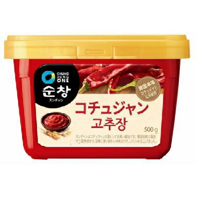 「スンチャン」コチュジャン 500g■韓国食品■日テレ ZIP/寿司/韓国料理/韓国食材/調味料/韓国ソース/唐辛子/コチュジャン/スパイス/カプサイシン/辛味【YDKG-s】