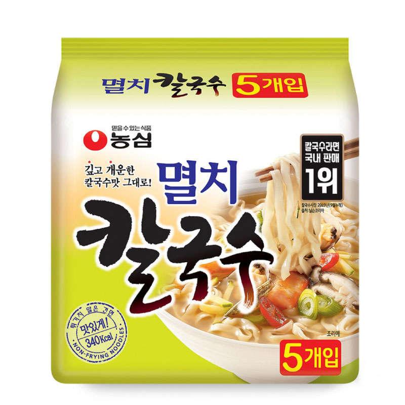 【農心】煮干しカルグッス　98g　イワシカルクッス 「5袋」■韓国食品■韓国食材/韓国料理/韓国お土 ...