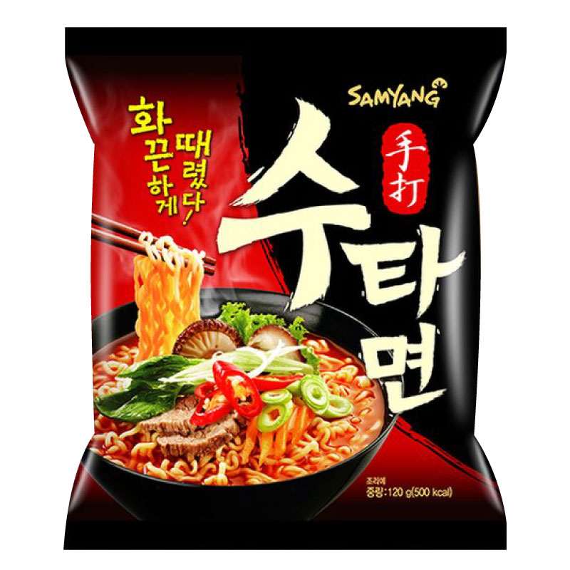 手打麺「スタ麺」1個■韓国食品■