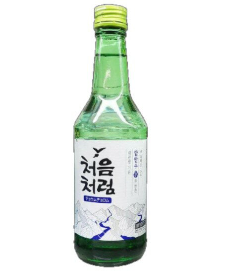 チョウムチョロム焼酎360ml■韓国食品■韓国食材/韓国料理/韓国お土産/酒/お酒/焼酎/韓国酒/韓国お酒/韓..