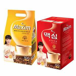 マキシムコーヒーミックス100本入り「オリジナル」or「ゴールド」/韓国料理/韓国食品■材/コーヒー/韓国ドリンク/ソフトドリンク/韓国コーヒー【YDKG-s】【RCPmara1207】