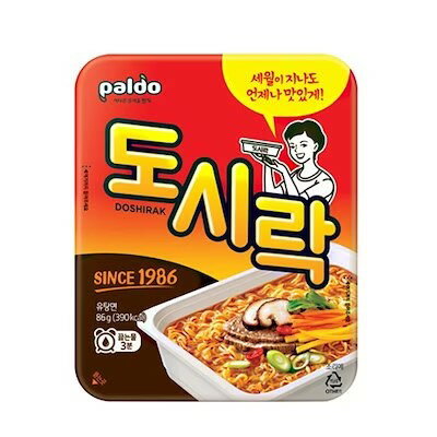 【パルド】トシラック 86g (カップラーメン)/韓国食品/インスタントラーメン　トシラク　ドシラク　ドシラック