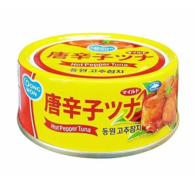 唐辛子ツナ「チャムチ」缶詰 100g■韓国食品■韓国料理/韓国食材/加工食品/韓国ツナ/韓国チャムチ/チャムチ缶詰/ツナ缶/唐辛子ツナ/テレビ放送/コストコのサムネイル