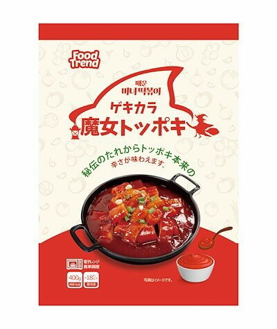 激辛魔女トッポキ400g×3個　/冷凍食品　トッポキ