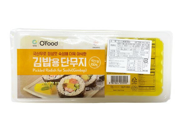 のり巻き用たくあん400g■韓国食品