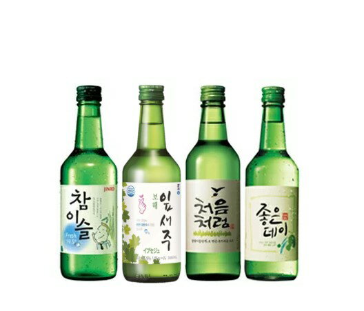 韓国焼酎360ml4本セットスペシャル■韓国食品■韓国食材/韓国料理/韓国お土産/酒/お酒/焼酎/韓国酒/韓国お酒/韓国焼酎/…