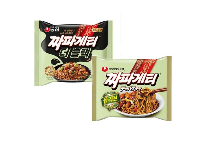 【農心】チャパゲティTHE BLACK1個 + チャパゲティ1個「食べ比べセット」韓国食品■韓国/韓国ラーメン/乾麺/インスタントラーメン/ジャージャー麺/ラーメン/激安【YDKG-s】【SBZcou1208】★