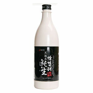 冷蔵 天地水純生マッコリ 750ml 韓国食品 韓国/韓国食材/韓国お酒/韓国酒/韓国マッコリ/生マッコリ/マッコリ/お歳暮/お中元/父の日/ギフト/プレゼント