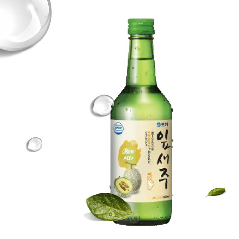 ★お買得品★ ボヘ【宝海】イプセジュメロン味360ml（1本）■韓国焼酎/果実焼酎/マスカット/桃/メロン/青りんご/オリジナル カクテル焼酎 カクテル焼酎 韓国お酒 お酒 フルーツ 果実酎 焼酎 甘酒 韓国 さけ 韓国酒 韓国食品 チャミスル ジョウンデ- チョウムチョロム