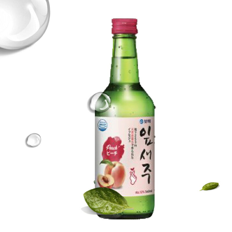 ★お買得品★ ボヘイプセジュ桃味360ml（1本）■韓国焼酎/果実焼酎/マスカット/桃/メロン/青りんご/オリジナル カクテル焼酎 カクテル焼酎 韓国お酒 お酒 フルーツ 果実酎 焼酎 甘酒 韓国 さけ 韓国酒 韓国食品 チャミスル ジョウンデ- チョウムチョロム