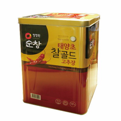 【送料無料】「スンチャン」コチュジャン17kg■韓国食品■日テレ ZIP/寿司/韓国料理/韓国食材/調味料/韓国ソース/唐辛子/コチュジャン/スパイス/カプサイシン/辛味【YDKG-s】