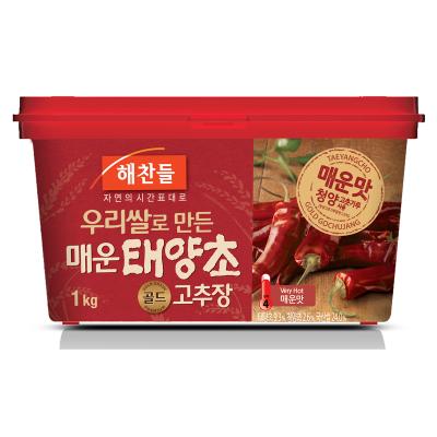 「ヘチャンドル」激辛コチュジャン 1kg■韓国食品■日テレ ZIP/寿司/韓国料理/韓国食材/調味料/韓国ソース/唐辛子/コチュジャン/スパイス/カプサイシン/辛味【YDKG-s】 1