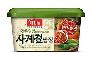 「ヘチャンドル」サムジャン「サンチュ味噌」1kg■韓国食品■韓国料理/韓国食材/調味料/韓国ソース/韓国味噌/焼肉用味噌/SmaStation テレ朝【YDKG-s】