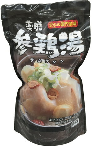 ◆冷凍◆薬膳参鶏湯 「サムゲタン」1.1kg■韓国食品■韓国料理/日本内製造/韓国スープ/スープ/冬/参鶏湯/サムゲタン/サンゲタン/ファインサムゲタン/即席食品/レトルト食品/【YDKG-s】【RCPmara1207】