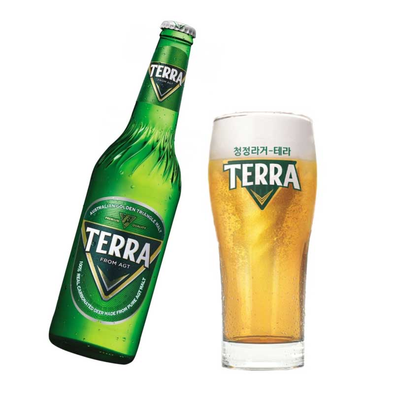 韓国 テラビール瓶500ml1本■韓国食品■韓国食材/韓国料理/韓国お土産/酒/お酒/焼酎/韓国酒/韓国お酒/ビール/瓶ビール/輸入ビール/韓国ビール/激安【YDKG-s】
