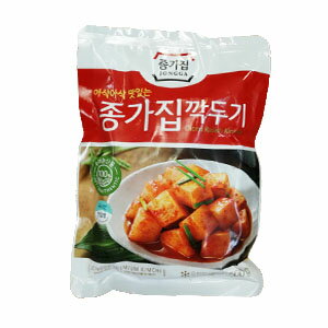 ◆冷蔵◆宗家 カクテキ500g■韓国食品■輸入食品■輸入食材■韓国料理■韓国食材■韓国キムチ■キムチ■おかず■漬物■宗家■ジョンが■ カクテキキムチ■大根キムチ【YDKG-s】