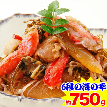 北海道海の幸 海鮮づくし松前漬 約750g（約150g×5袋）