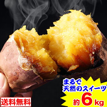 【必ずポイント10倍！】まるで天然のスイーツ 鹿児島県産サツマイモ「林作蜜芋」約6kg（約3kg×2箱）【9/4 20:00〜9/11 01:59迄エントリーで】