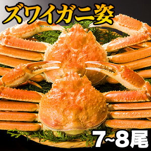 3.6kg7～8尾 特選ボイルズワイガニ姿 総重量:約3.6kg(7～8尾 正味重量3kg) ズワイガニ かに カニ 蟹 ずわい蟹 姿 蟹姿 かにみそ 蟹みそ かに身 カニ身 ずわいがに 鍋 ボイル 全国送料無料