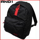 アンドワン AND1 ＃1 BACK PACK バックパック 05982 ブラック レッド ダンス バスケット