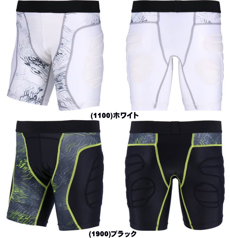 《メール便無料》 ZETT 少年用 スパッツ ゼロワンステージ パッド付き 展示会限定...