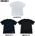 メール便無料 アンドワン AND1 Tシャツ メンズ HOOK LOGO MONOGRAM TEE 81106 バスケット