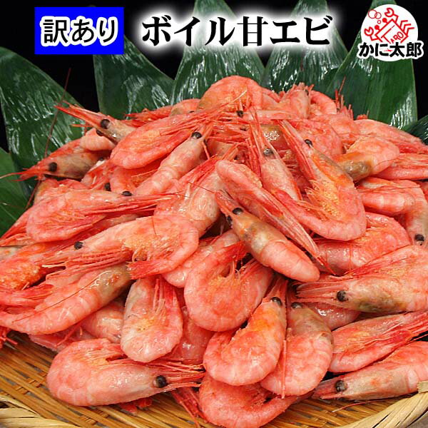 訳あり わけあり蝦 ボイル冷凍 おつまみ甘エビ(ナンバン海老)Sサイズ 1kg前後 甘海老を塩ゆで味付け不要。ボイル済みの甘えび、海老味噌も旨い。なんばんえび/...