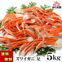 (送料無料) 訳あり ズワイガニ かに足 肩 5kg前後 ボイル冷凍 わけあり ズワイガニ 食べ放題 かに飯や 焼きガニも美味しい カニ福袋 ずわい蟹 ボイル脚...