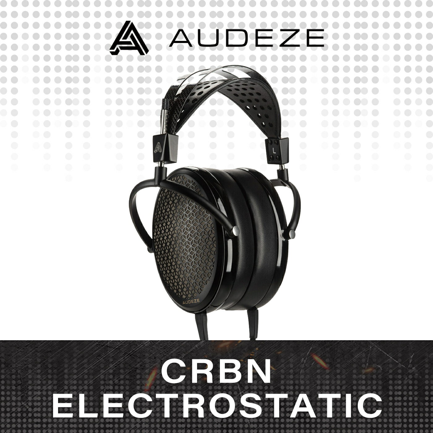 AUDEZE CRBN ELECRTOSTATIC 静電型オーバーイヤーヘッドホンオーデジー カーボンナノチューブ ダイヤフラム 国内正規代理店