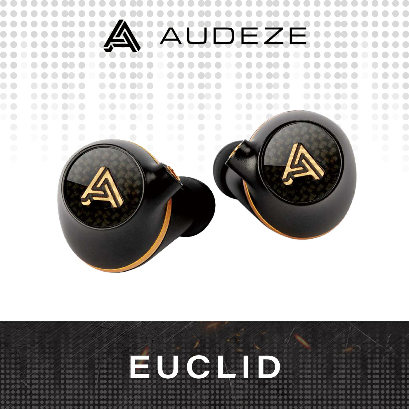 AUDEZE EUCLID IN-EAR 平面磁界駆動型 インイヤー イヤホン オーデジー ユークリッド 国内正規代理店