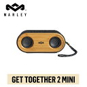 House of Marley GET TOGETHER 2 MINI BLUETOOTH SPEAKER ハウスオブマーリー ワイヤレス スピーカー 竹 REWINDファブリック IP67 防水 国内正規代理店