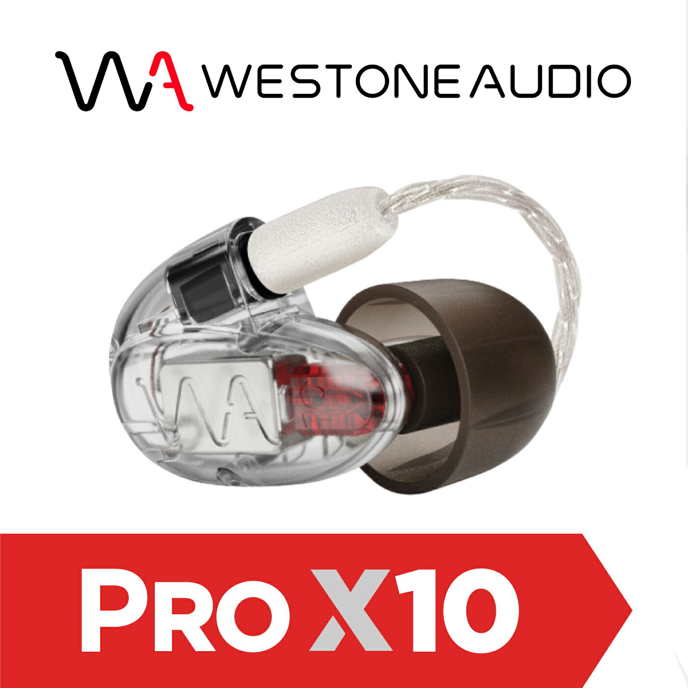 WESTONE AUDIO UM Pro X10 ウェストンオーディオ バランスド アーマチュア ドライバー1基 イヤホン 国内正規代理店