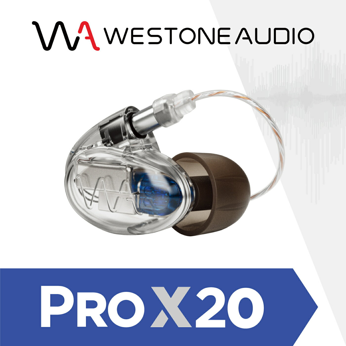 WESTONE AUDIO UM Pro X20 ウェストンオーディオ バランスド アーマチュア ドライバー2基 イヤホン 国内正規代理店