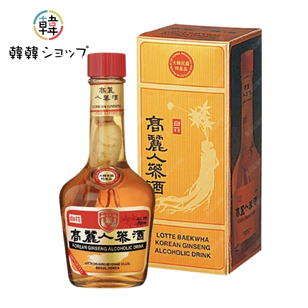 高麗人参酒 高級GIFT用 700ml/韓国食品/お酒/韓国料理/お中元/JINRO/キムチ/お米/チヂミ/父/韓国お酒 Gift用最適品 高級韓国お酒