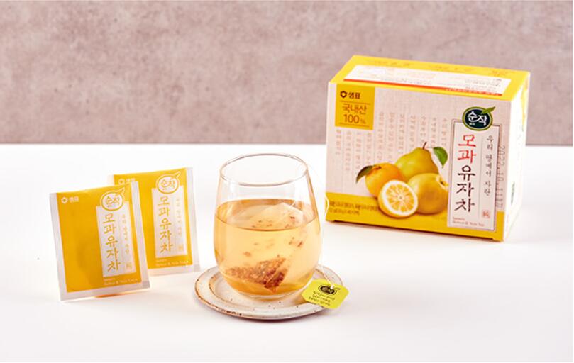 センピョ かりんとゆずのお茶 40P 32g (0.8g×40包入)/韓国食品/韓国お茶/韓国食材/...