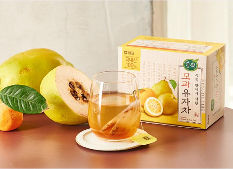 センピョ かりんとゆずのお茶 40P 32g (0.8g×40包入)/韓国食品/韓国お茶/韓国食材/...