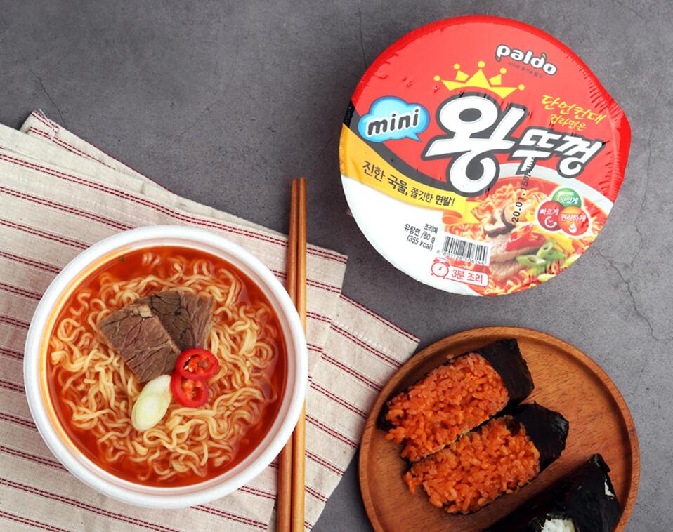八道 王トゥッコン(ミニ)カップ 80g / 韓国 料理 食品 / インスタント ラーメン / 乾麺 らーめん ワントゥッコン ワントゥコン 王トゥッコン kankan-shop-10001352 韓韓ショップ サンプル画像2